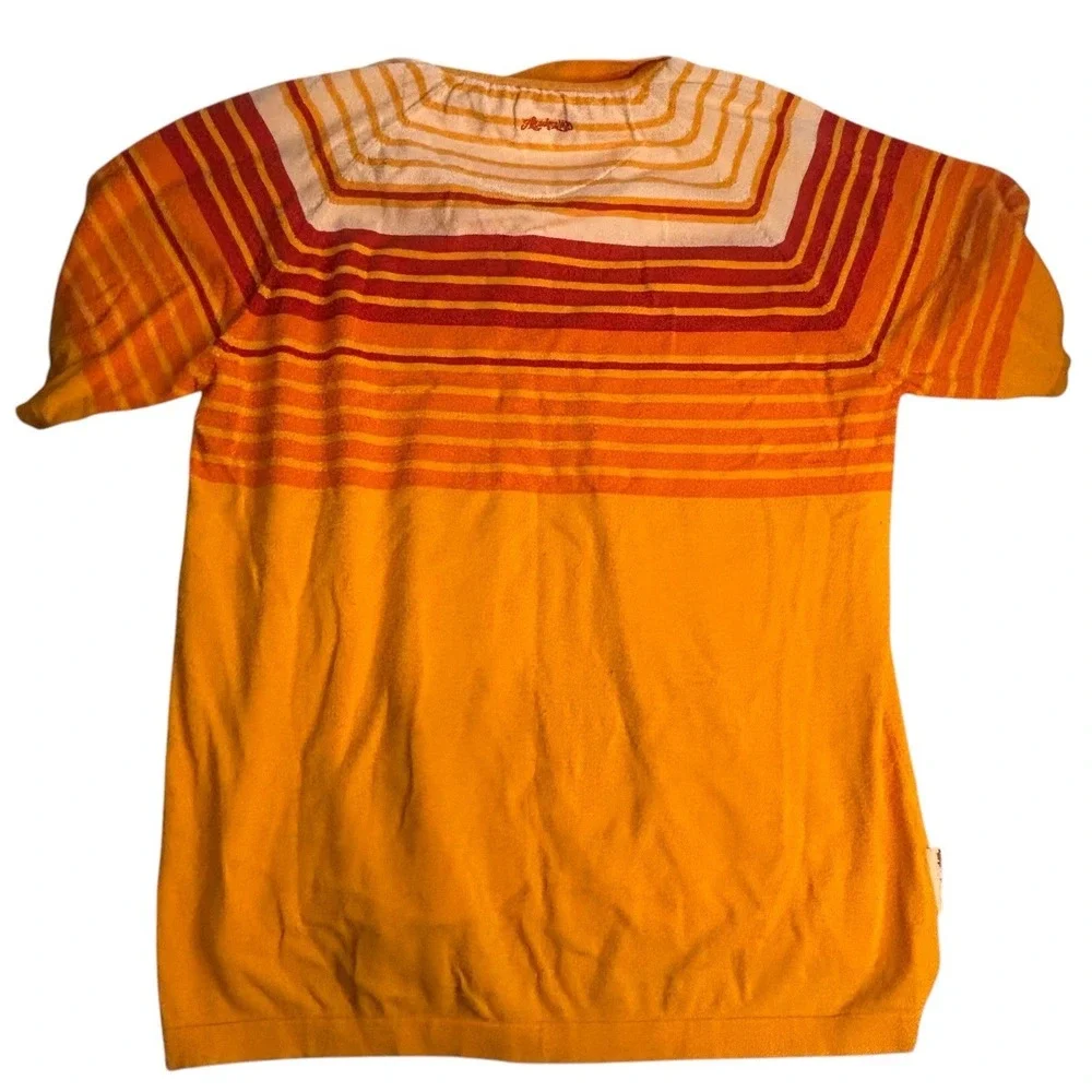 Akademiks Shirt‎ Mens Extra Large Yellow Polo Sweater Vintage Y2K Streetwear